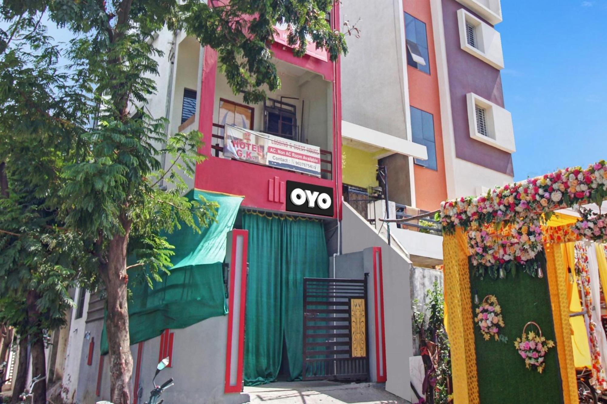 Hotel O G.K Lodging And Guest House Sakardara Exterior photo